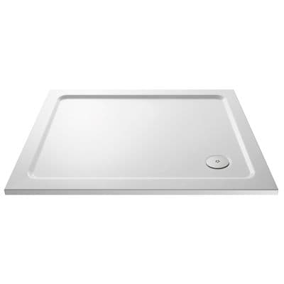 Ultra Pearlstone 900mm x 800mm Rectangular Shower Tray