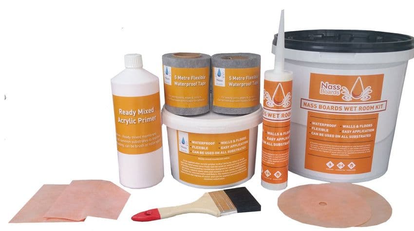 Wet Room Shower Tray Kit