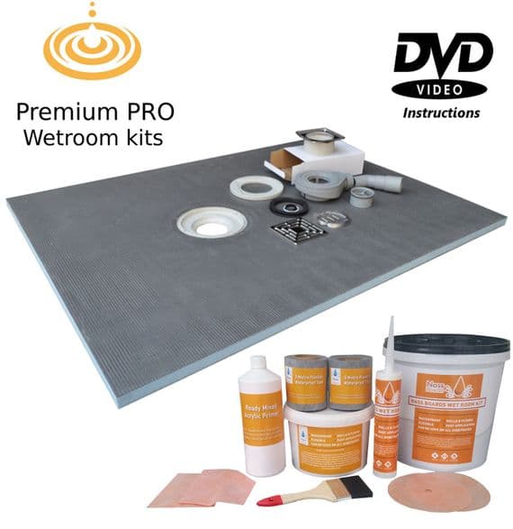 Wet Room Shower Tray Kit