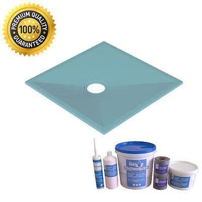 Wet Room Shower Tray Kit for Vinyl Flooring