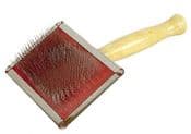 Slicker Brush (Wooden Handle)