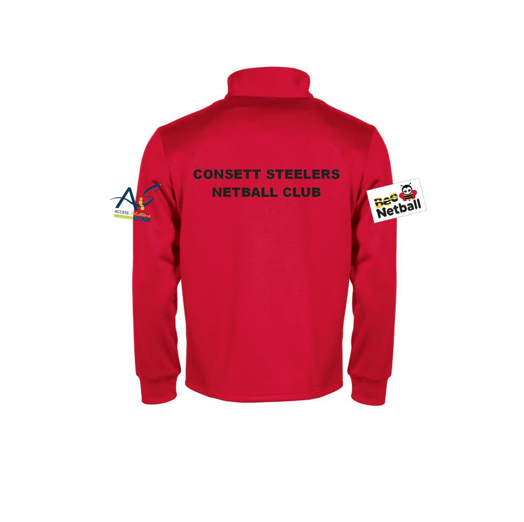 Consett Bee Netball Stanno Field 1/4 Zip Training Top