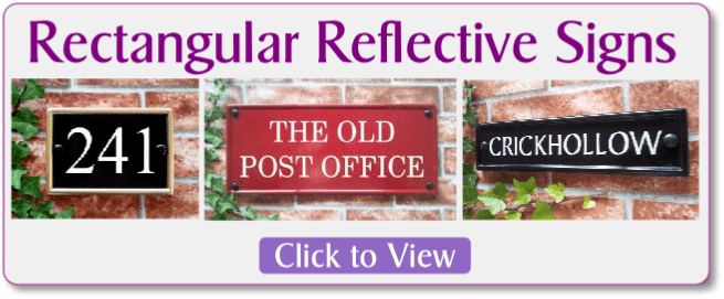 View Rectangular House Signs Rectangular House Signs