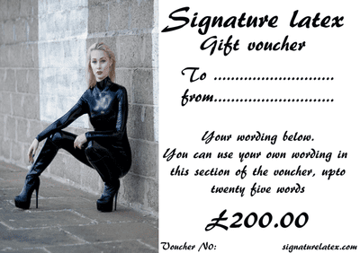 Custom Gift voucher
