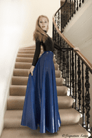 Full length circle skirt