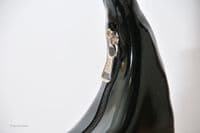 Latex half moon bag