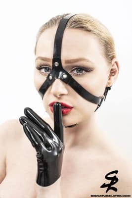 Latex  Head Harness