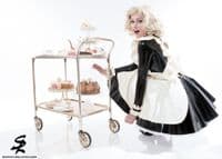 Latex Lolita  Maid Outfit