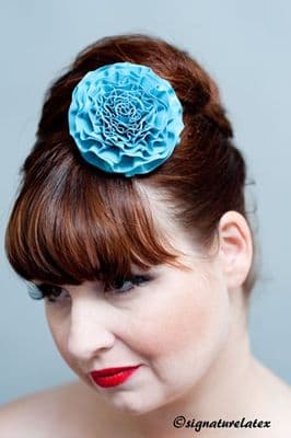Latex medium hair Flower