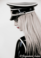 latex military hat, latex peaked cap, latex hat, latex cap,latex military cap.