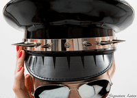 latex military hat, latex peaked cap, latex hat, latex cap,latex military cap.