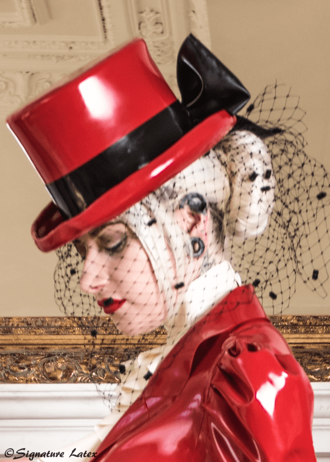 latex military hat, latex peaked cap, latex hat, latex cap,latex