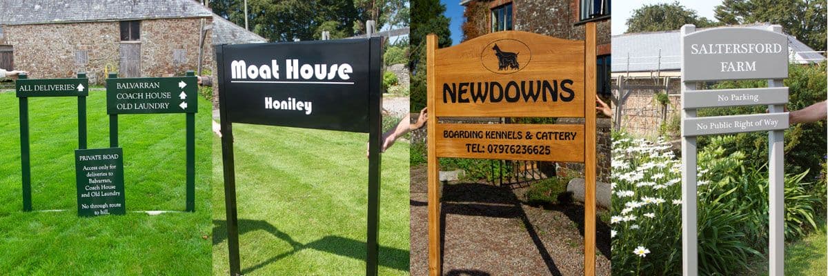 High-quality entrance signs to suit all styles of businesses.