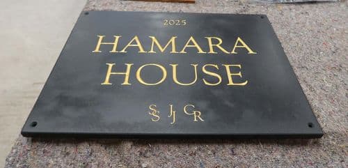 Made to Order Slate House Signs (10 - 12mm Thick) | The Sign Maker Shop