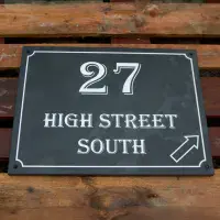 Made to Order Slate House Signs (10 - 12mm Thick) | The Sign Maker Shop