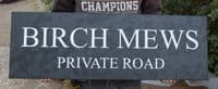 Made to Measure Slate Signs & Memorials 20mm thick| The Sign Maker Shop
