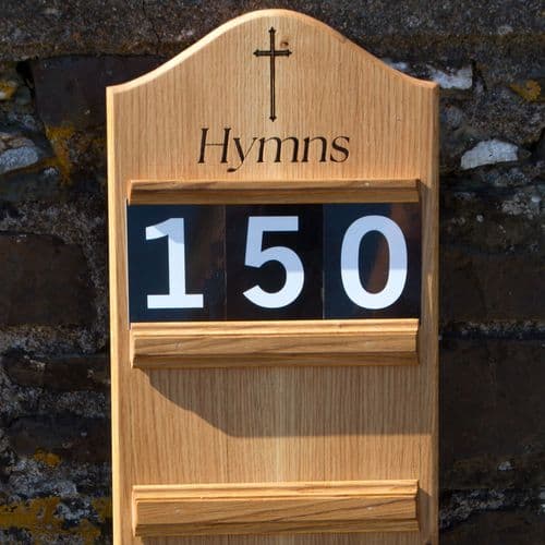 1.2mm PVC Hymn Board  Numbers | The Sign Maker Shop