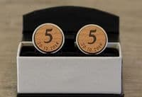 5th Anniversary Cufflinks