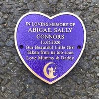 Bronze Plaques with many background colours | The Sign Maker Shop