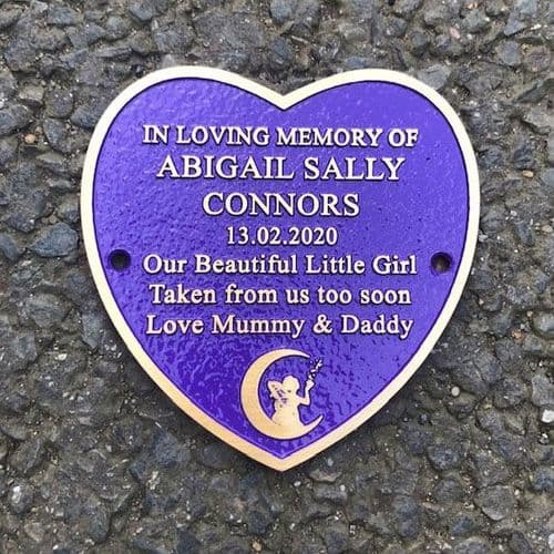 Bronze Plaques with many background colours | The Sign Maker Shop