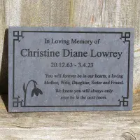 Engraved Eco-Friendly Paperstone Memorials | The Sign Maker Shop