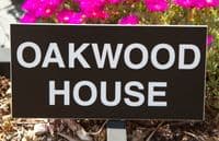 Small Acrylic Laminate Plaques / House Signs | The Sign Maker Shop