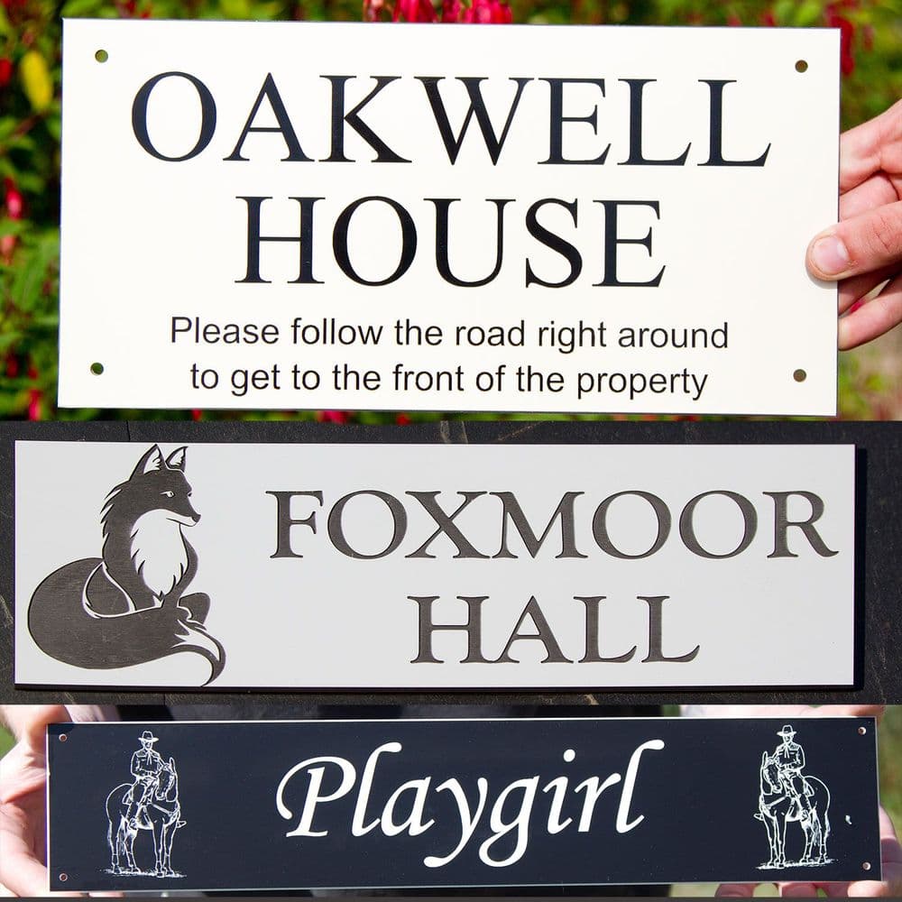 Acrylic Laminate Plaques (Small Sizes)