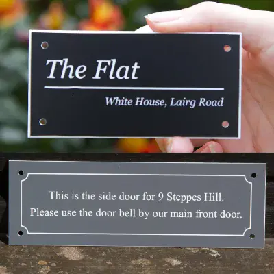 Acrylic Laminate  Plaques (Small Sizes)