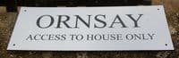 Large Acrylic Laminate Plaques / Name Plates