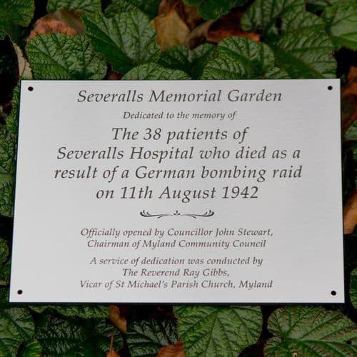 Large Acrylic Laminate Plaques / Name Plates