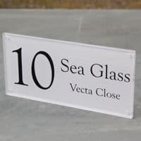 Acrylic Glass Name Plates with Backing Vinyl | The Sign Maker Shop