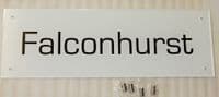 Acrylic Glass Name Plates with Backing Vinyl | The Sign Maker Shop