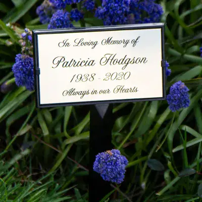 Acrylic Plaque in Plaque Holder