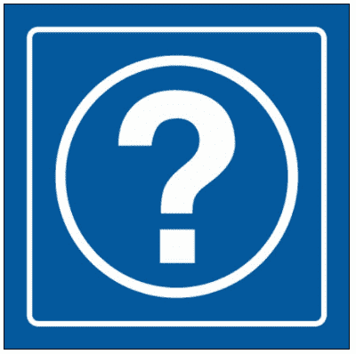 Airport & Marine Terminal Sign - Information Symbol (2426)
