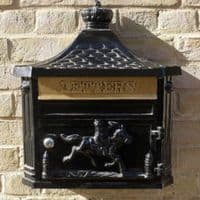 Wall Mounted Aluminium Post Box  / LetterBox | The Sign Maker Shop