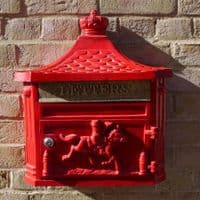Wall Mounted Aluminium Post Box  / LetterBox | The Sign Maker Shop
