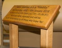 Online Sign Shop | Wooden Post / Tree Stake for Woodland Burial - No Metal