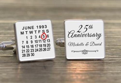 Anniversary Cufflinks