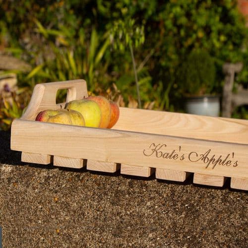 Wooden Apple Storage Boxes | The Sign Maker Shop