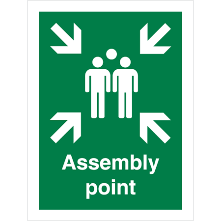 Assembly Point Sign - 4492