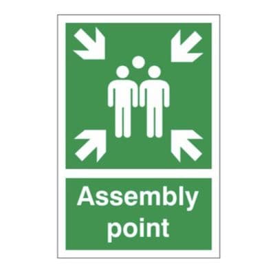 Assembly Point Sign - FE