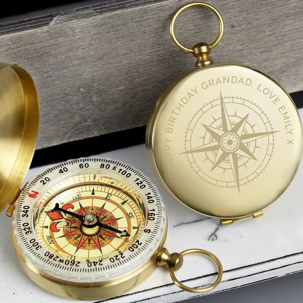 Attractive Personalised Compass
