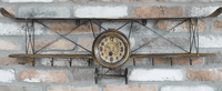 Biplane Clock / Hookrack | The Sign Maker Shop
