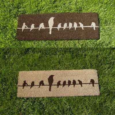 Birds on a Wire Doormat - Coir