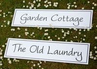 Black and White Deep Engraved Signs  | The Sign Maker Shop