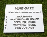 Black and White Deep Engraved Signs  | The Sign Maker Shop