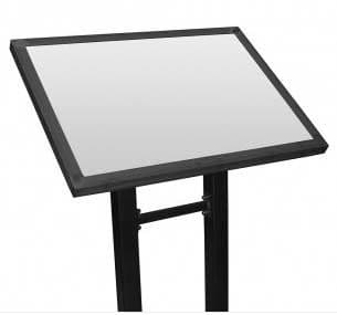 Blank Robust Steel Lectern Sign with Cover