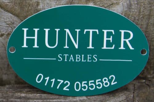 Manufacturer's Plates - Branding Plaques | The Sign Maker Shop