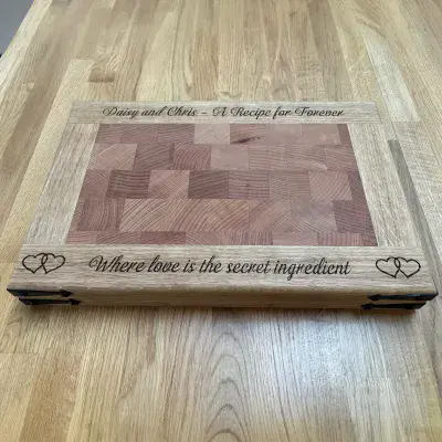 Butchers Block Chopping Board - Personalised