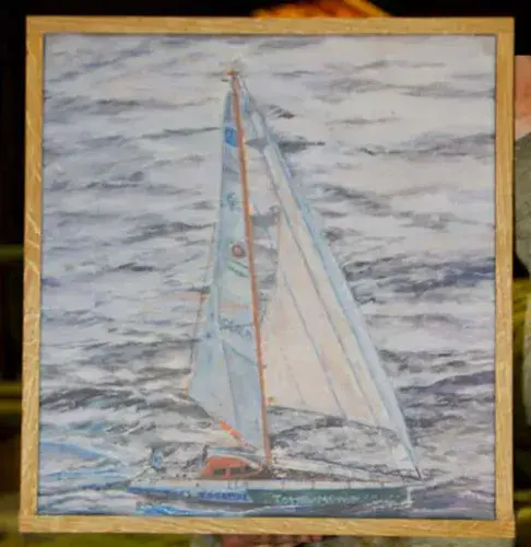 Online Sign Maker | Canvas Prints with Oak Surround